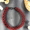 Vipera Bracelet Red & Black
