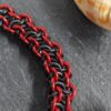 Vipera Bracelet Red & Black - Image 2