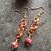 2 in 2 Link Earrings - Fire Collection - Image 4