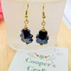 Crystal Bear Earrings