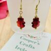 Crystal Bear Earrings - Image 3