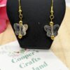 Crystal Butterfly Earrings - Image 3