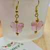Crystal Butterfly Earrings - Image 2