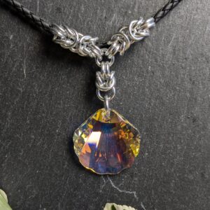 Austrian Crystal Shell Pendant